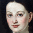 Портрет девушки в белом платье. 1820-30-е года. Неизвестный художник первой половины XIX века - Культура в Вологодской области