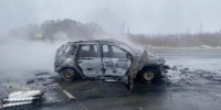 Два автомобиля загорелись под Вологдой - Gorodvo.Ru