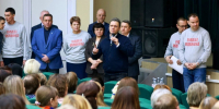 Георгий Филимонов встретился в Шексне с семьями бойцов СВО - Красный север