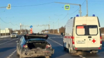 Грузовик протаранил легковушку на трассе в Вологодской области