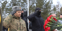 Руководство и сотрудники регионального управления Росгвардии приняли участие в памятном мероприятии ко Дню защитника Отечества - Росгвардия