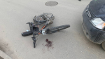 Вологжанка на автомобиле наехала на пожилого велосипедиста-нарушителя
