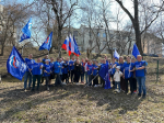 Вологодские единороссы приняли участие в общегородском субботнике