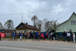 Велопробег «Километры Победы» прошел в городе Бабаево