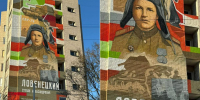В Вологде создали серию муралов с изображением Героев Великой Отечественной войны - Правительство Вологодской области