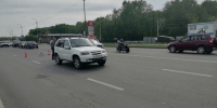Мотоциклист столкнулся с внедорожником в Вологодской области из-за несоблюдения дистанции - ProGorod35.Ru