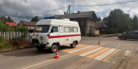 В Никольске автомобиль скорой помощи сбил подростка на велосипеде - OnlineVologda.Ru