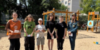 На детских площадках «Города детства» прошла встреча детей с сотрудниками МЧС России - МЧС Вологодской области