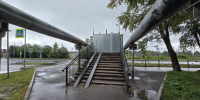 В Вологде закрыли для пешеходов мост на улице Текстильщиков - Gorodvo.Ru