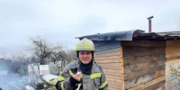 Череповецкий сотрудник МЧС спас котёнка из горящего дома и забрал его к себе - OnlineVologda.Ru