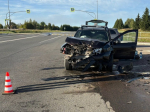 Два автомобиля столкнулись в Сокольском округе