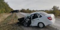 Два человека погибли в страшном ДТП с тремя машинами под Волгоградом - Комсомольская правда