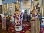 Митрополит Савва совершил Божественную литургию в Александро-Куштском монастыре