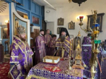Митрополит Савва совершил Божественную литургию в Александро-Куштском монастыре