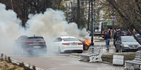 Пожарные ликвидировали возгорание автомобиля в центре Вологды - Вологда.РФ