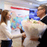 Георгий Филимонов встретился с чемпионкой России по лыжным гонкам Алиной Пеклецовой - OnlineVologda.Ru
