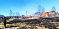 В крупном пожаре в Сямженском округе погибла 64-летняя женщина - Газета Маяк