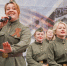 Творческий коллектив выступает на конкурсе «Была весна, была Победа!».. - Администрация г. Вологда