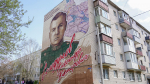 Мурал в честь героя Великой Отечественной войны Александра Солодунова открыли в Вологде