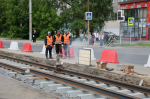 В Череповце продемонстрировали технологию соединения новых железнодорожных рельсов