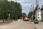 В Великом Устюге благодаря нацпроекту продолжается благоустройство Советского проспекта