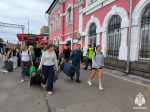 Вологодские спасатели встретили 122 детей из Алчевска